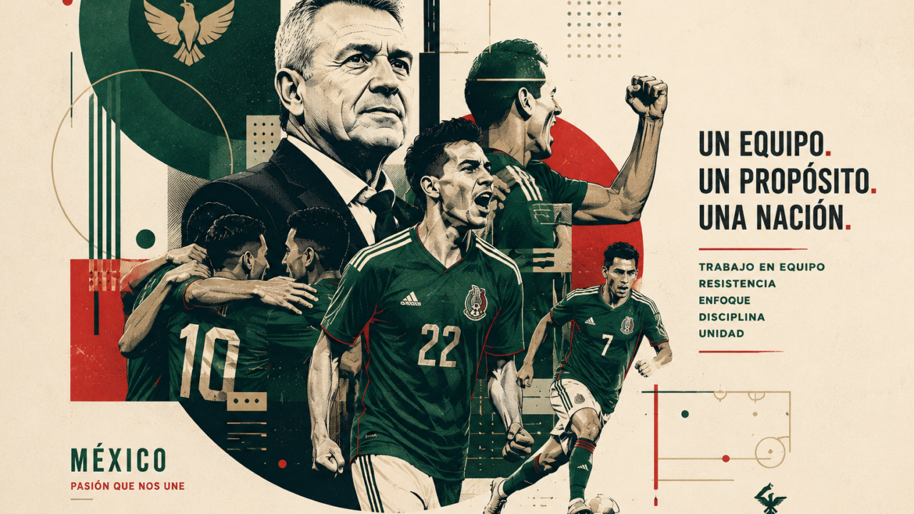 Trabajo en equipo: lo que la Selección Mexicana nos enseña sobre resistir la presión y mantener el enfoque. | Reflexión Dr. David Quiza